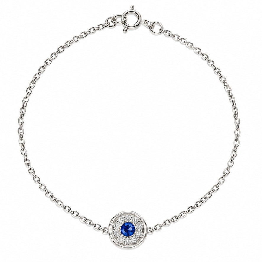 Alexandra Mini Me Evil eye bracelet -