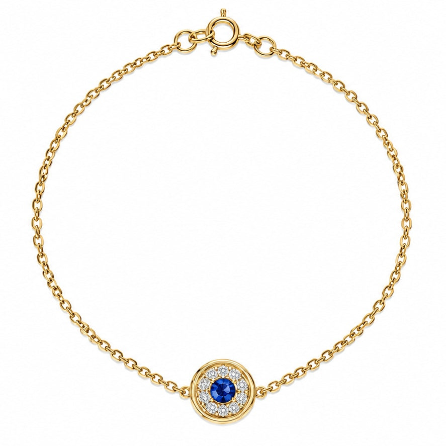 Alexandra Mini Me Evil eye bracelet -