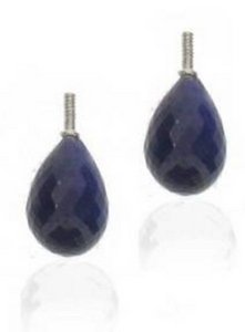 Interchangeable 'Oval Link'  Diamond earrings - Lemon Quartz