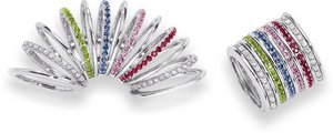 Guards for Eternity rings - White Gold