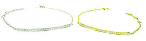 Diamond identity bracelet