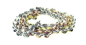 Italian round link, chunky bracelet