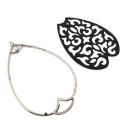 Paisley earrings - Small