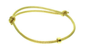 Knotted wire cuff