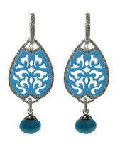 Paisley earrings - Small