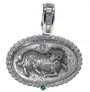 Diamond Zodiac Pendant
