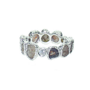 Eternity Ring - Sliced Diamonds