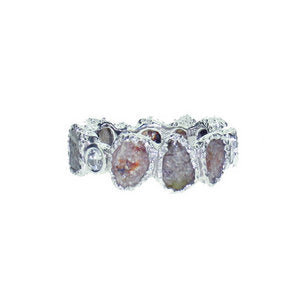 Eternity Ring - Sliced Diamonds