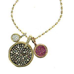 Alexandra - Pendants - Yellow Gold - Rose Gold