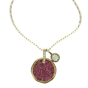 Alexandra - Pendants - Yellow Gold - Rose Gold