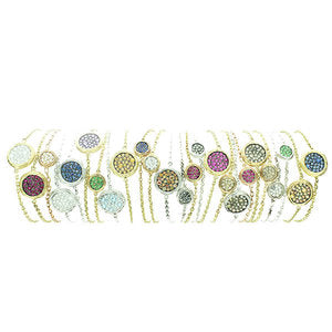 Alexandra Mini Me Disc Bracelets