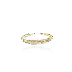 Diamond identity bracelet