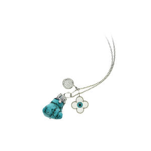 Turquoise Rock Pendant