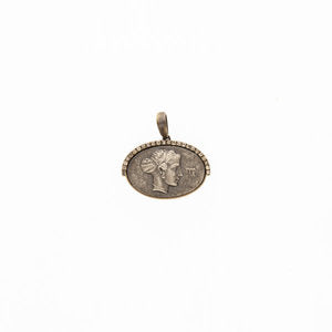 Zodiac Pendant - Brown Diamond Semi Mount