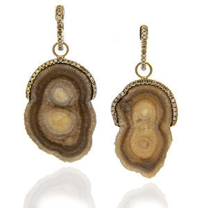 Long Fossil pendant