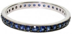 Eternity rings - channel set