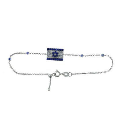 Israeli Flag Bracelet