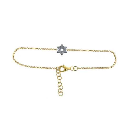 Mini Star of David Bracelet