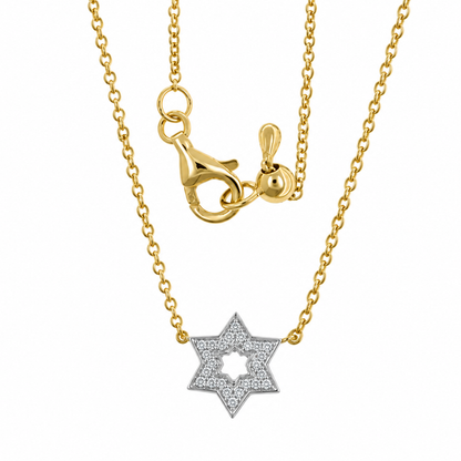 Mini Star of David Necklace and Bracelet
