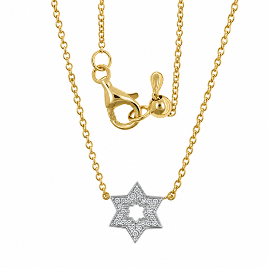 Mini Star of David Necklace and Bracelet