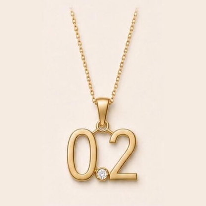 0.2 Plain Pendant With One Diamond